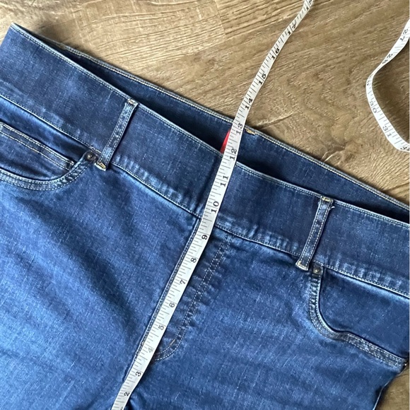 Spanx | Blue Denim Flare Jeans - Picture 7 of 11
